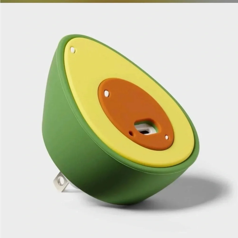 Green and Yellow Avocado Wall Charger